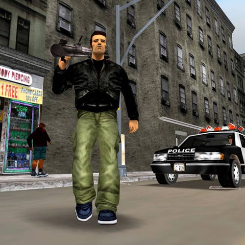 Video Games answer: GRAND THEFT AUTO
