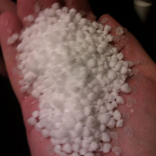Weather answer: GRAUPEL
