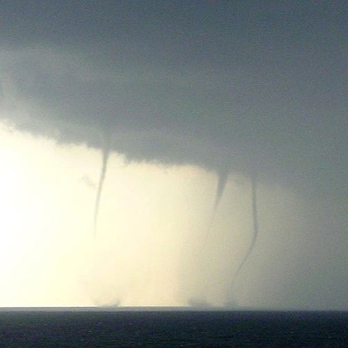 Weather answer: WATERSPOUTS