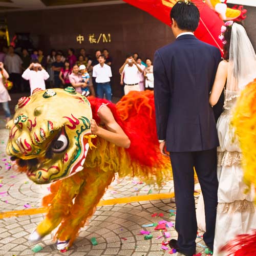 Weddings answer: CHINESE WEDDING