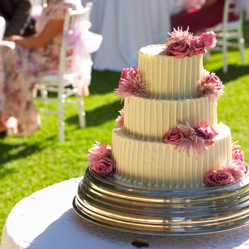 Weddings answer: CAKE