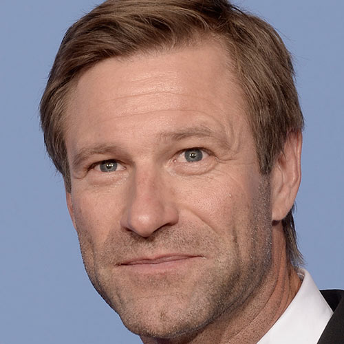 Actores answer: AARON ECKHART