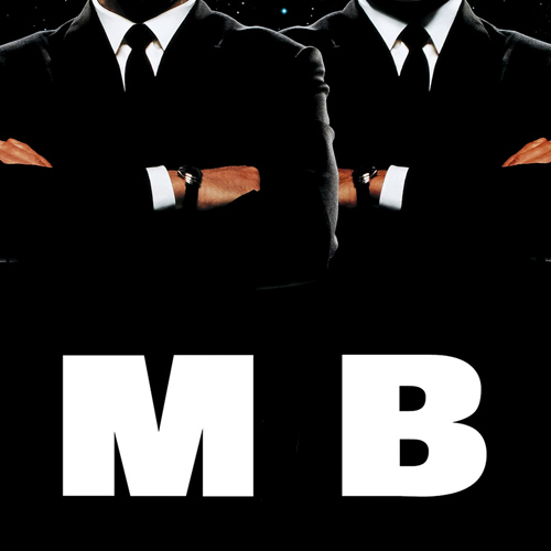 logos de peliculas answer: MEN IN BLACK