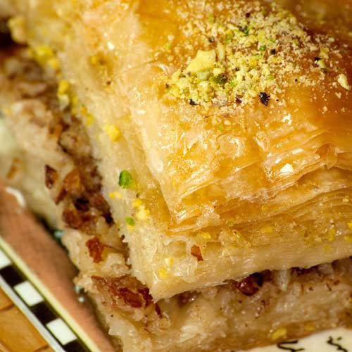 B is for... answer: BAKLAVA