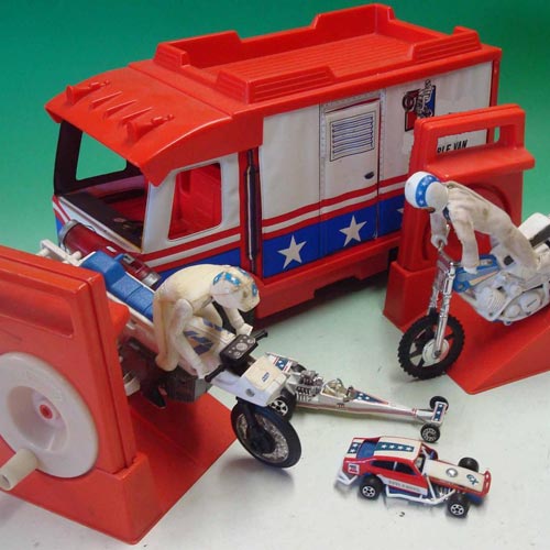 Classic Toys answer: EVEL KNIEVEL