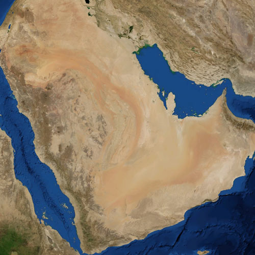 Earth from Above answer: ARABIAN DESERT