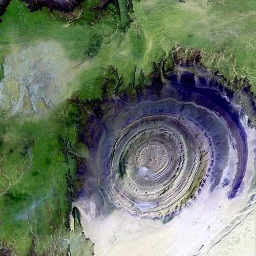 Earth from Above answer: EYE OF AFRICA