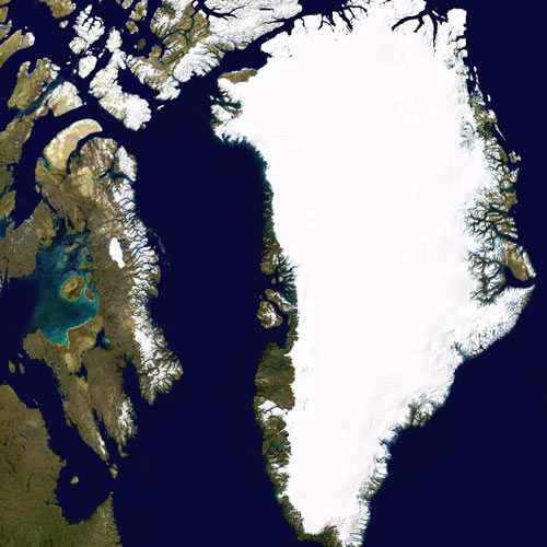 Earth from Above answer: GREENLAND