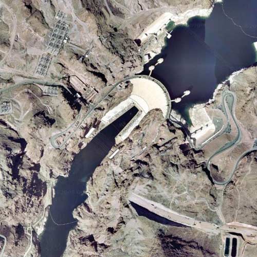 Earth from Above answer: HOOVER DAM