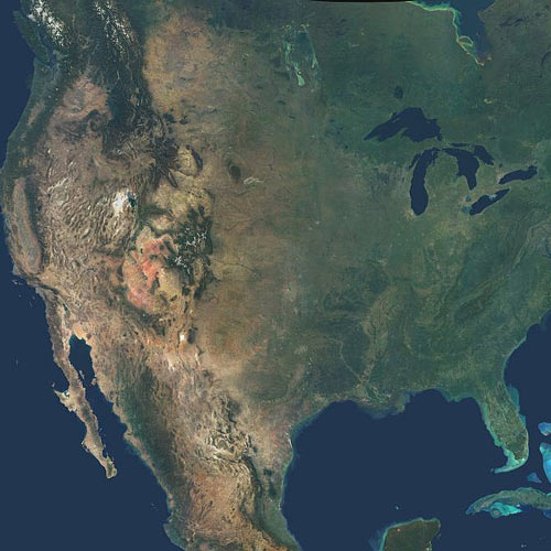 Earth from Above answer: NORTH AMERICA