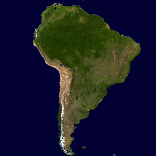 Earth from Above answer: SOUTH AMERICA