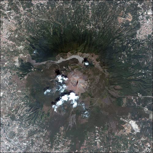Earth from Above answer: VESUVIUS