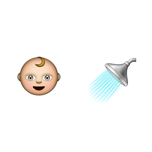 Emoji 2 answer: BABY SHOWER