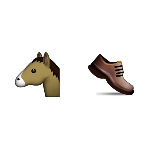 Emoji 2 answer: HORSESHOE