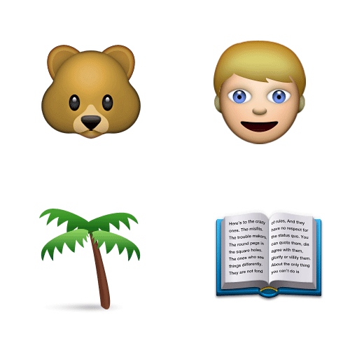 Emoji 2 answer: JUNGLE BOOK