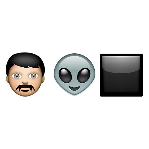 Emoji 2 answer: MEN IN BLACK