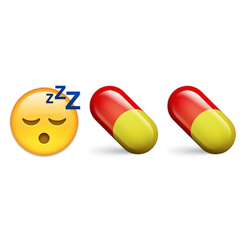 Emoji 2 answer: SLEEPING PILLS