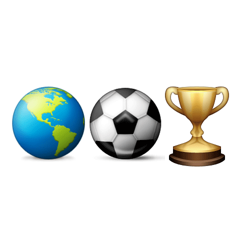 Emoji 2 answer: WORLD CUP