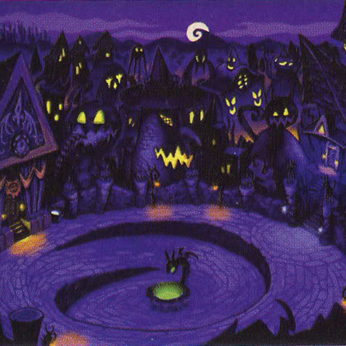 Fantasy Lands answer: HALLOWEEN TOWN