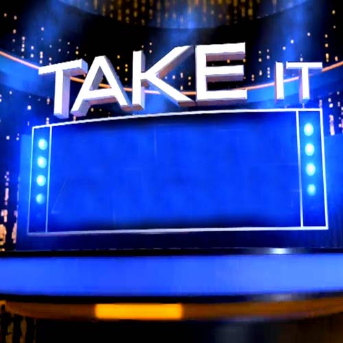 Game Shows answer: TAKE IT ALL