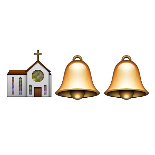 Halloween Emoji answer: CHURCH BELLS