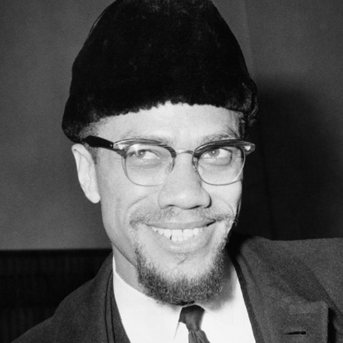 Icons answer: MALCOLM X