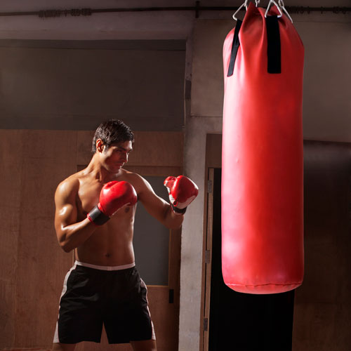 Keep Fit answer: PUNCH BAG