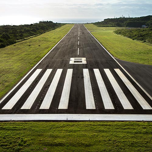 L is for... answer: LANDING STRIP