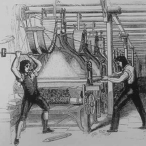 L is for... answer: LUDDITE