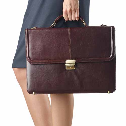 Office answer: BRIEFCASE