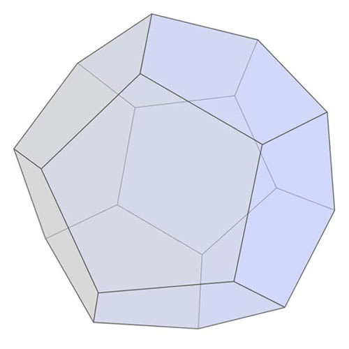 Shapes answer: DODECAHEDRON