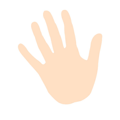 Shapes answer: HAND