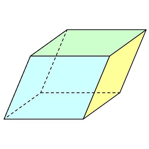 Shapes answer: PARALLELEPIPED