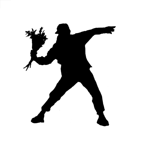 Silhouettes answer: BANKSY