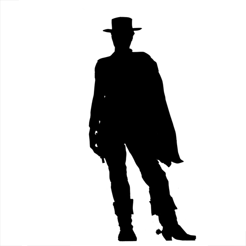 Silhouettes answer: CLINT EASTWOOD