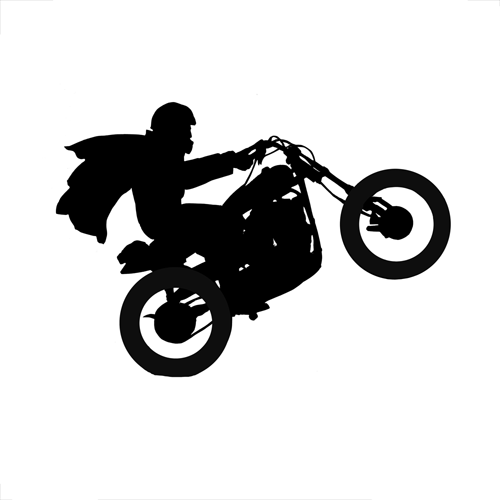 Silhouettes answer: EVEL KNIEVEL