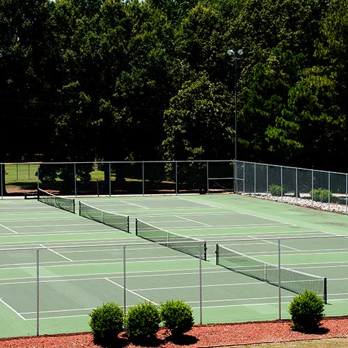 Tennis answer: COURTS