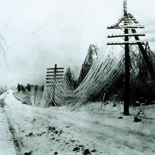 Weather answer: ICE STORM